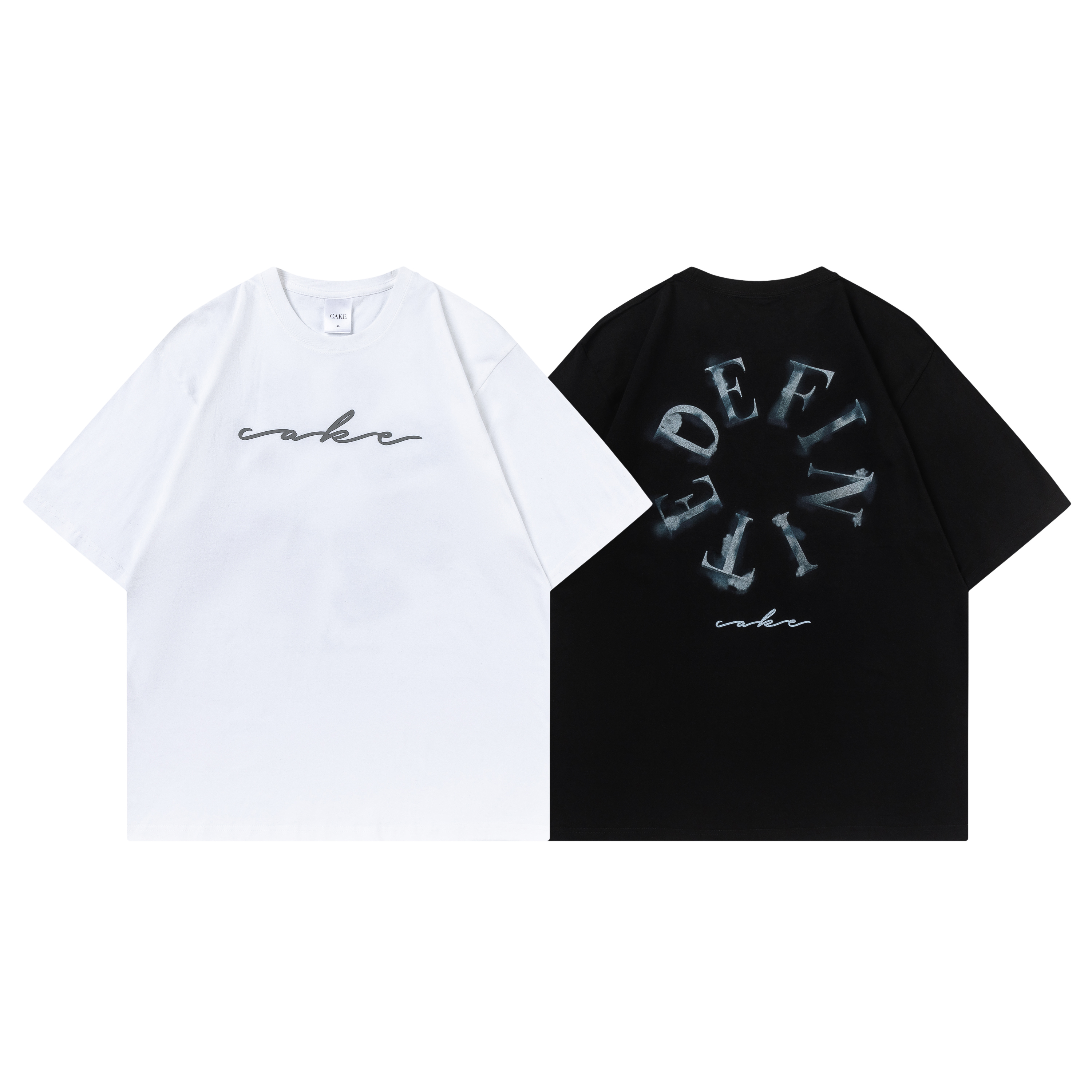 CAKE / DEFINITE “Priceless” Tee - Black / White