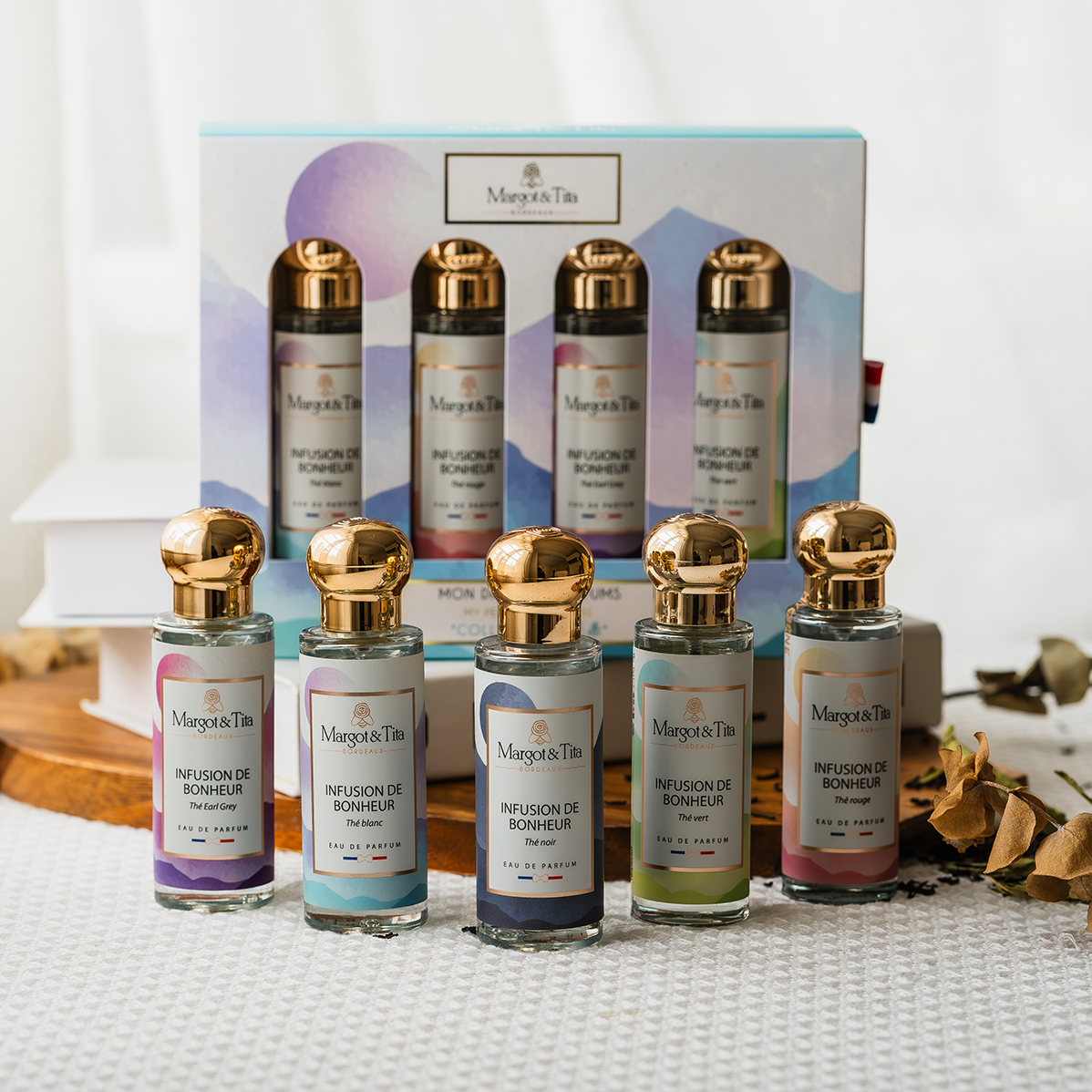 【Group buying】Infusion de bonheur - Quartet perfume gift box