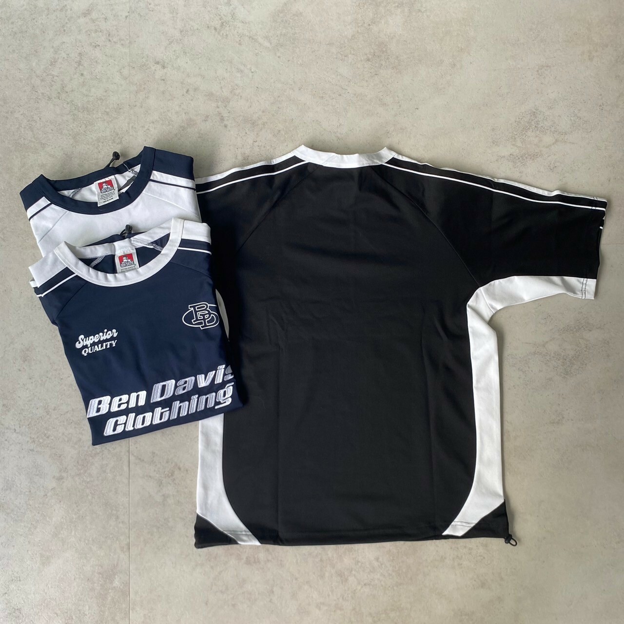 Ben Davis 抽繩刺繡圓領短Tee M-24580048