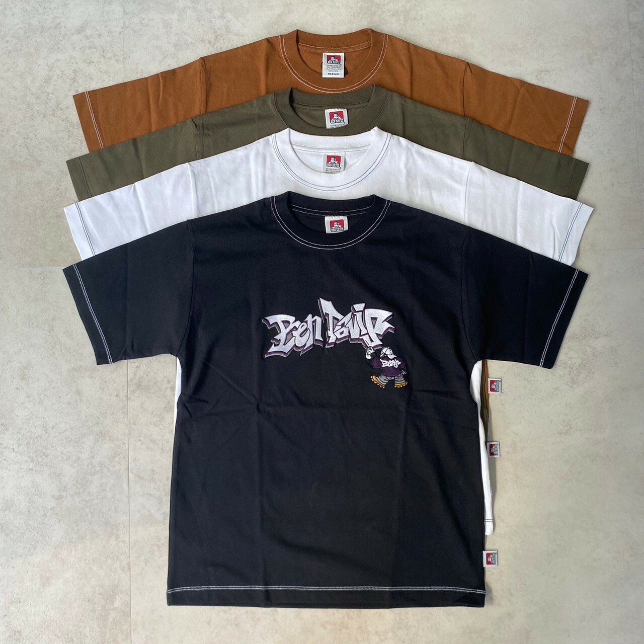 Ben Davis 90年代街頭噴漆塗鴉縫合短Tee C-24580037