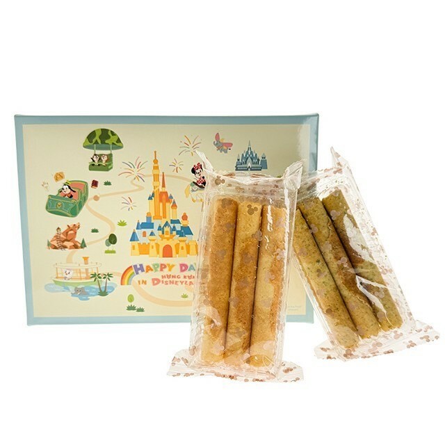 Happy Days 系列 米奇 Mickey 好友集合 奶油蛋捲 禮盒 -香港迪士尼樂園
