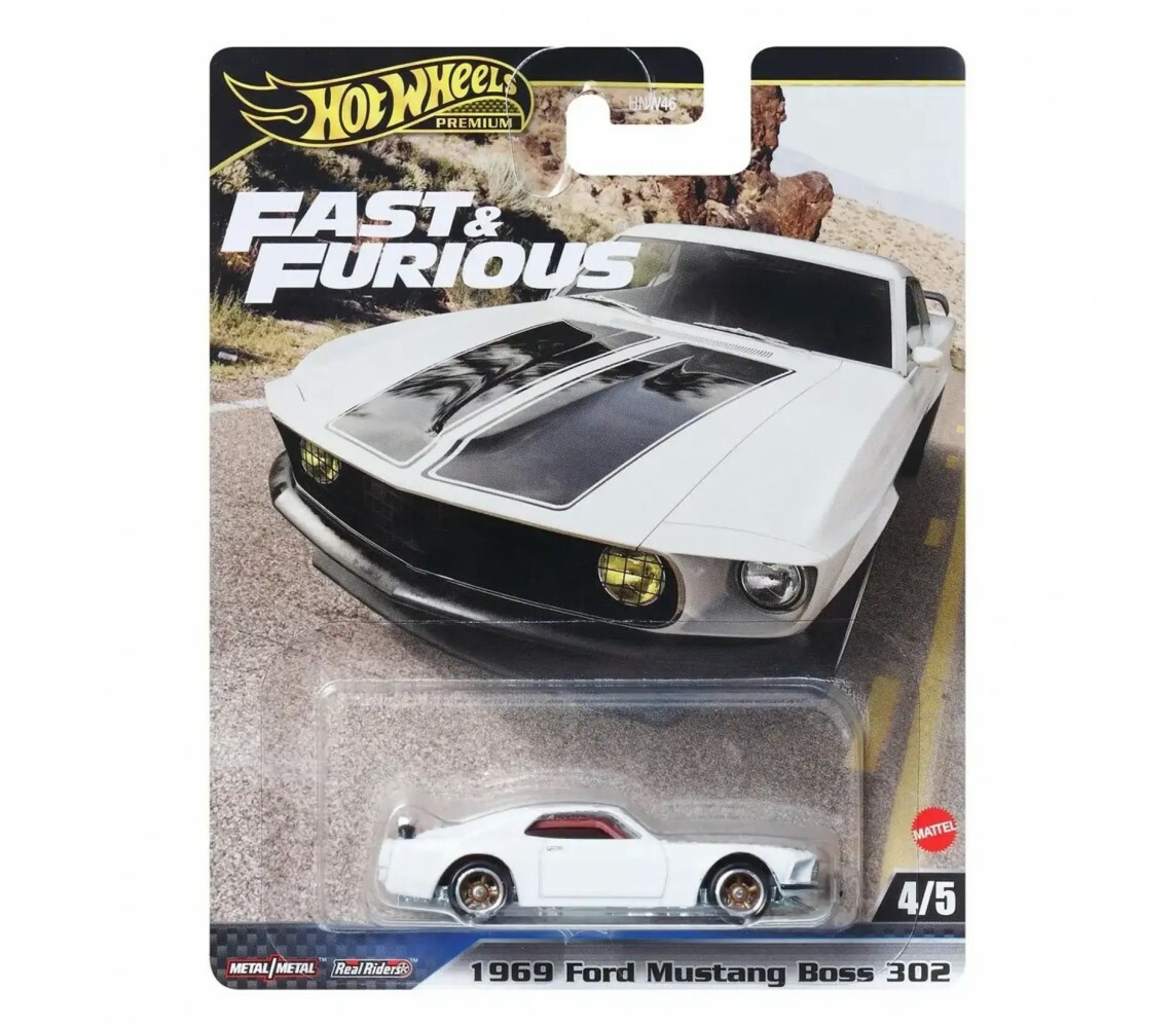 Hot wheels 代理版 風火輪 玩命關頭 1969 Ford Mustang Boss