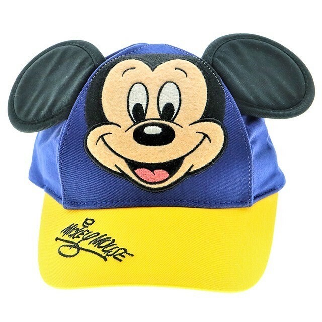 米奇 Mickey 大臉 立體耳朵造型 兒童 棒球帽 帽子 -香港迪士尼樂園