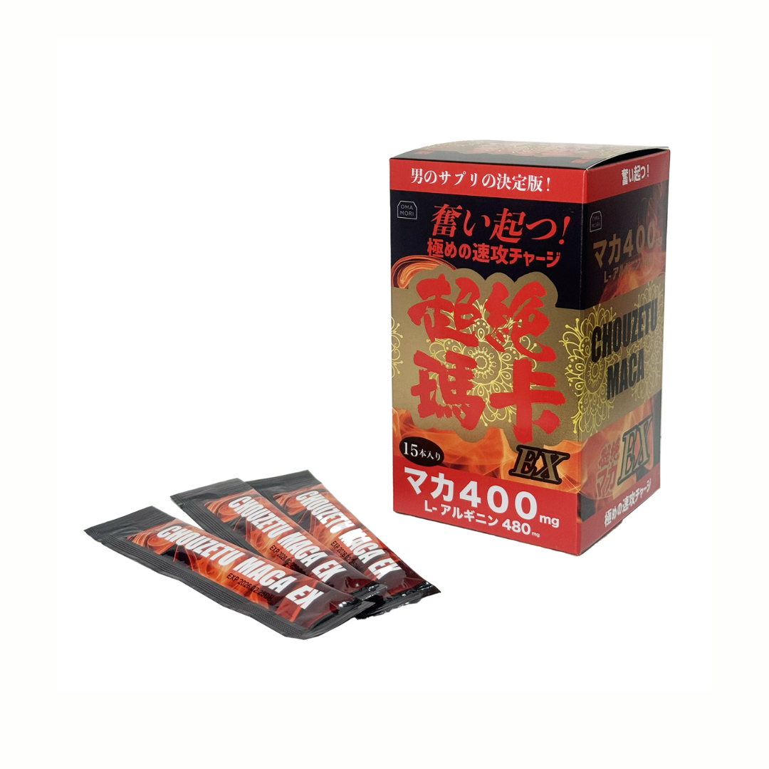 【限時優惠】OMAMORI - 超絕特濃瑪卡回復飲EX【一盒 15包 】