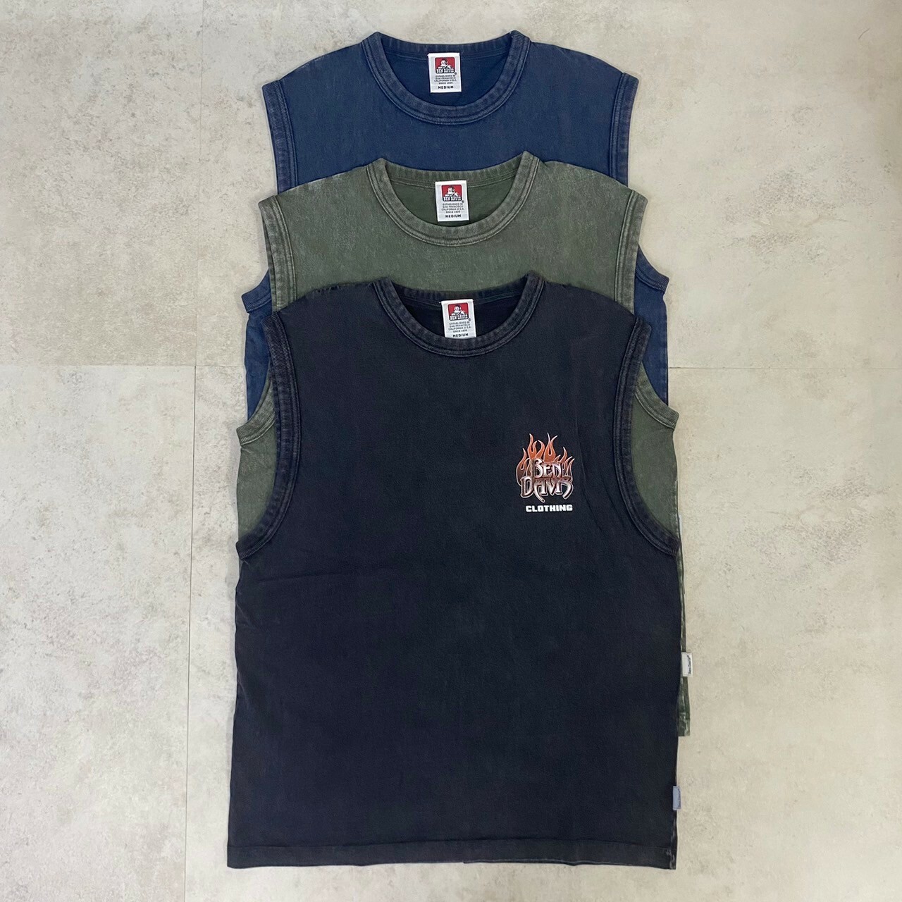 Ben Davis 徽標無袖背心 C-24580040