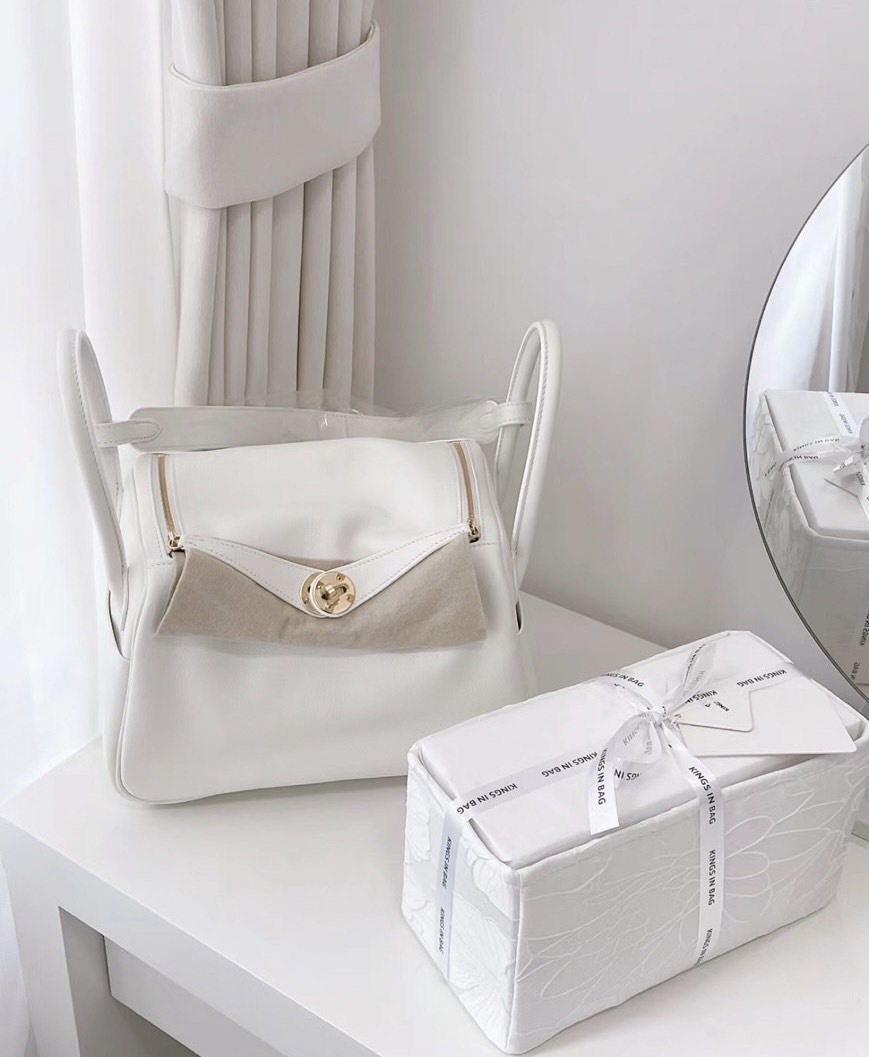 Hermes lindy 26 純白