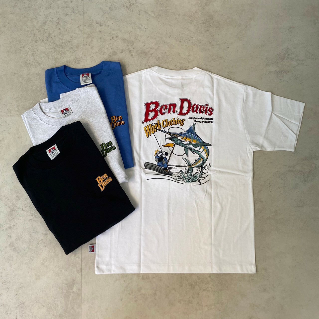 Ben Davis 釣魚刺繡短Tee C-24580041