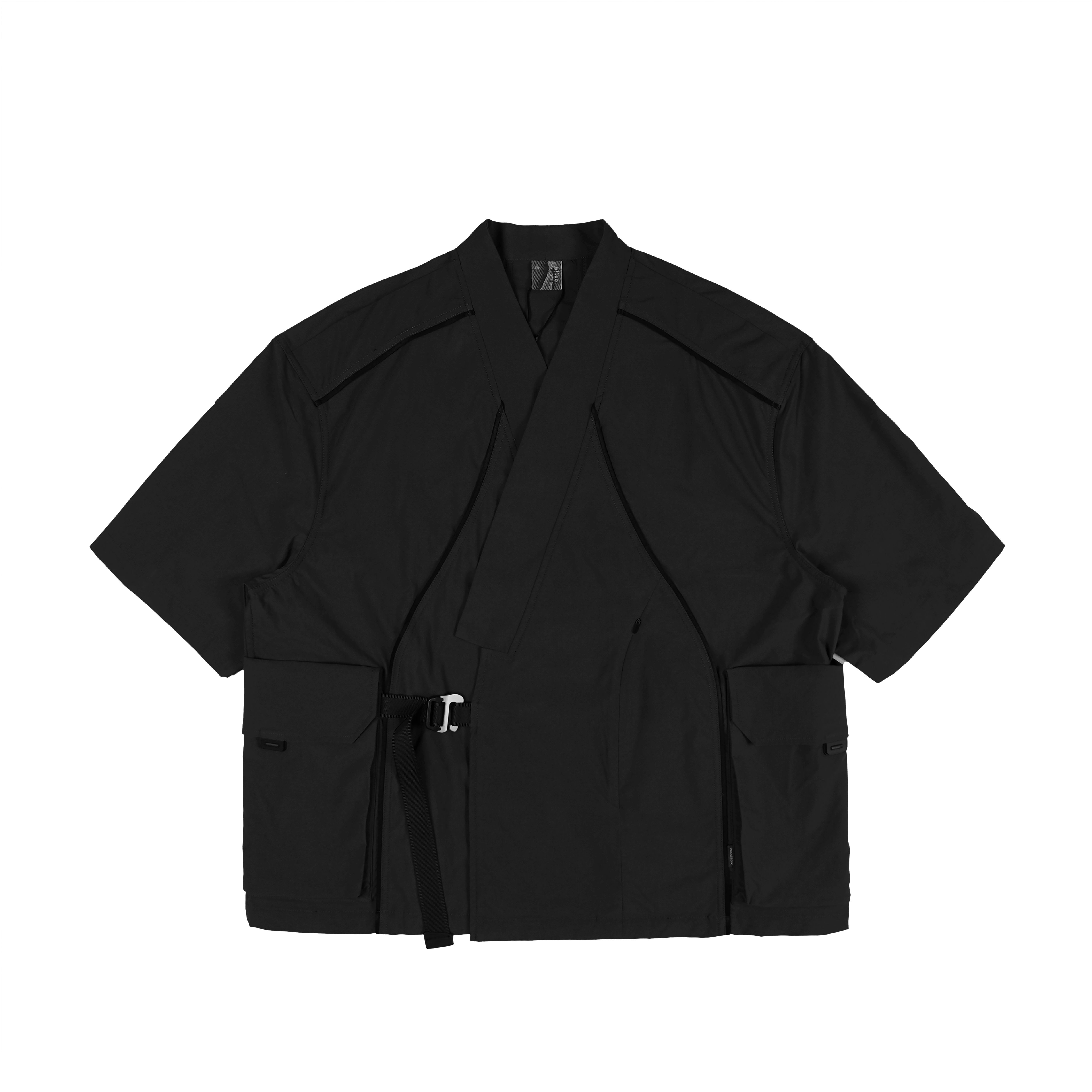 2024SS oqLiq poncho samue 日式 機能 半纏 作務衣 短袖 現貨 24SO03