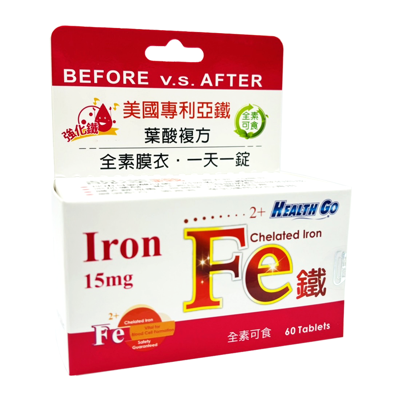 生達 靚漾鐵膜衣錠 60粒/盒