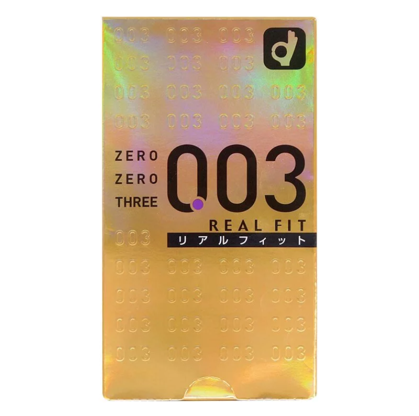 Okamoto岡本 零零三 0.03 真‧貼身 (日本版) 10 片裝 乳膠安全套