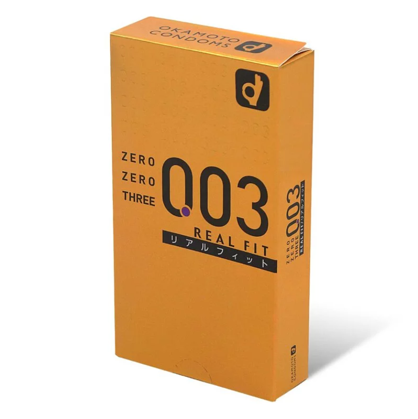 Okamoto岡本 零零三 0.03 真‧貼身 (日本版) 10 片裝 乳膠安全套