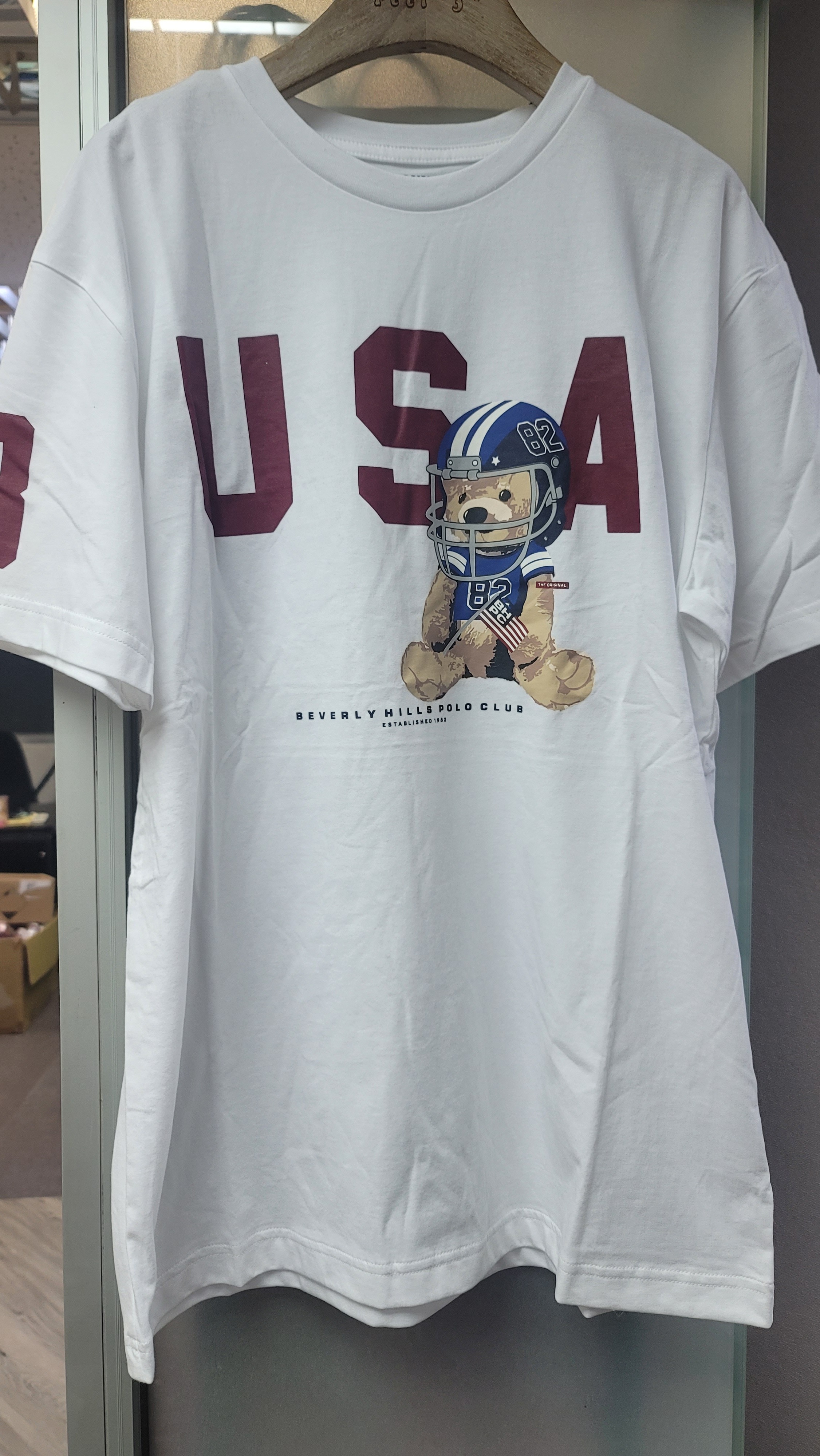 cc15125**   USA熊仔tee