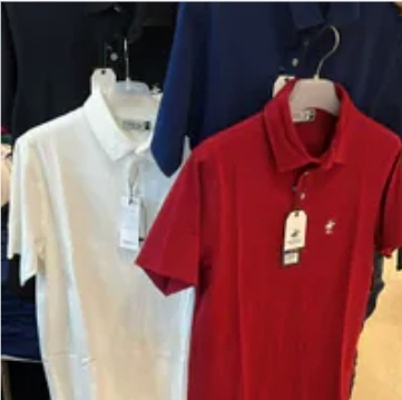 cc15132** 小logo polo tee