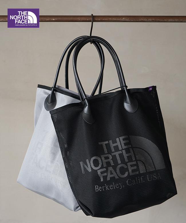 日本 TNF 紫標 Mesh Field Tote