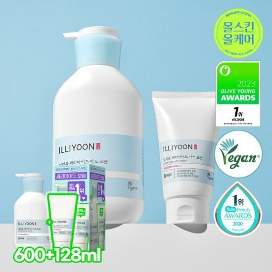 ILLIYOON Ceramide Ato Lotion 600ml [Olive Young Planning Set]