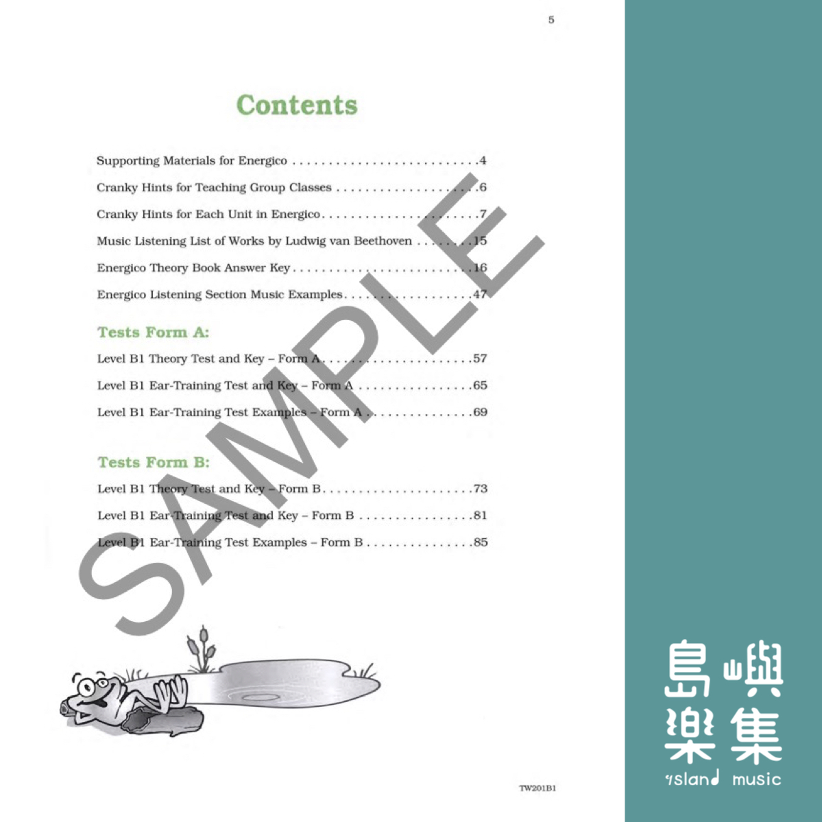 Theory Gymnastics: Energico Teachers Guide