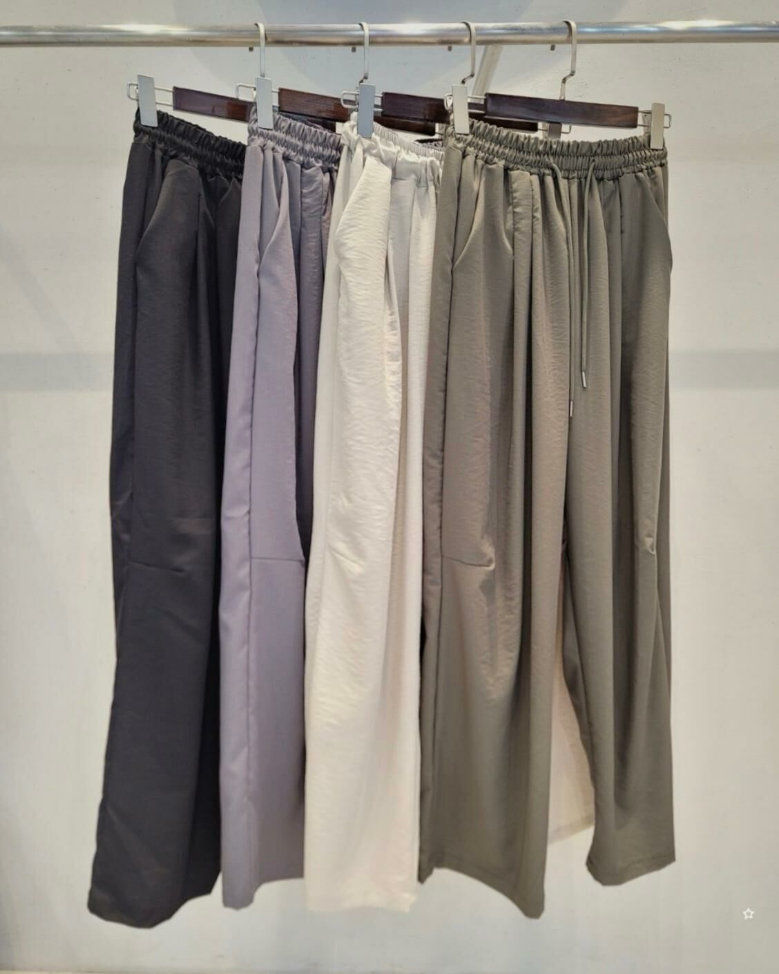 淨色鬆身褲 P2850