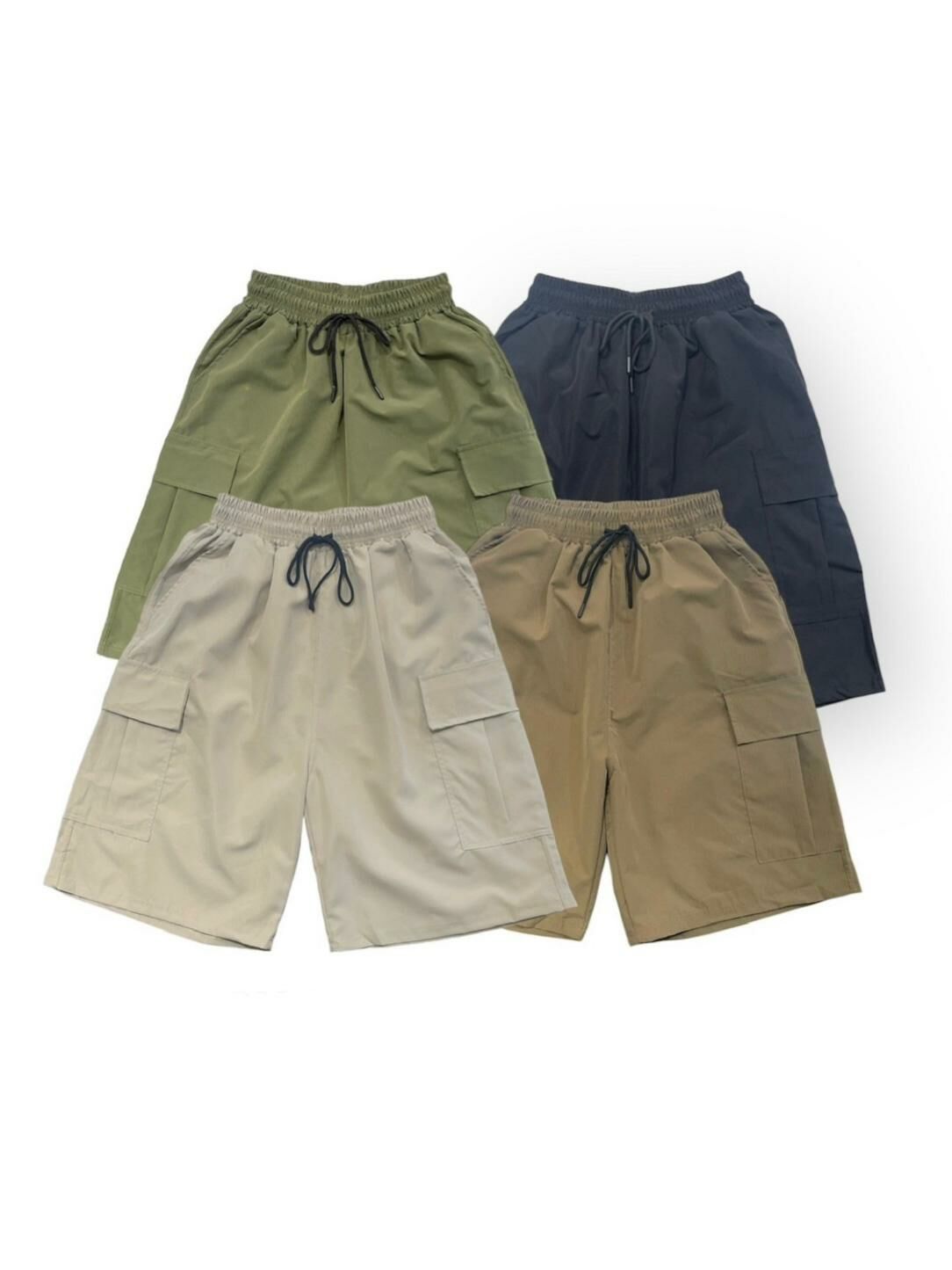 淨色工裝短褲 P2857