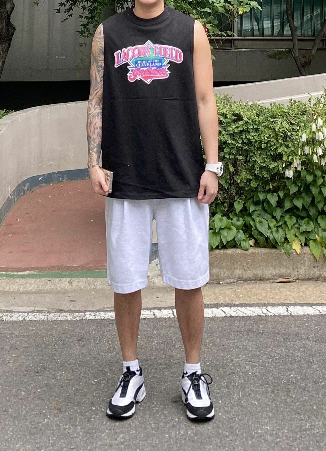 英文字背心 V1060