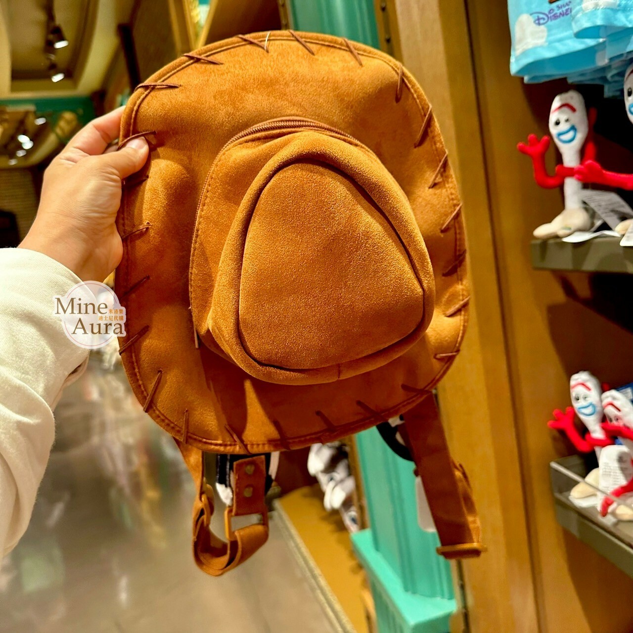胡迪 Woody 牛仔帽 造型 後背包 玩具總動員 Toy Story -上海迪士尼樂園