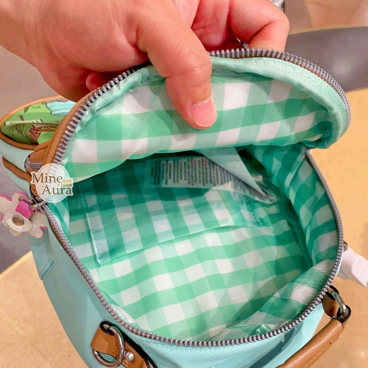 小熊維尼 Winnie the Pooh 草原圖案 後背包 -上海迪士尼樂園