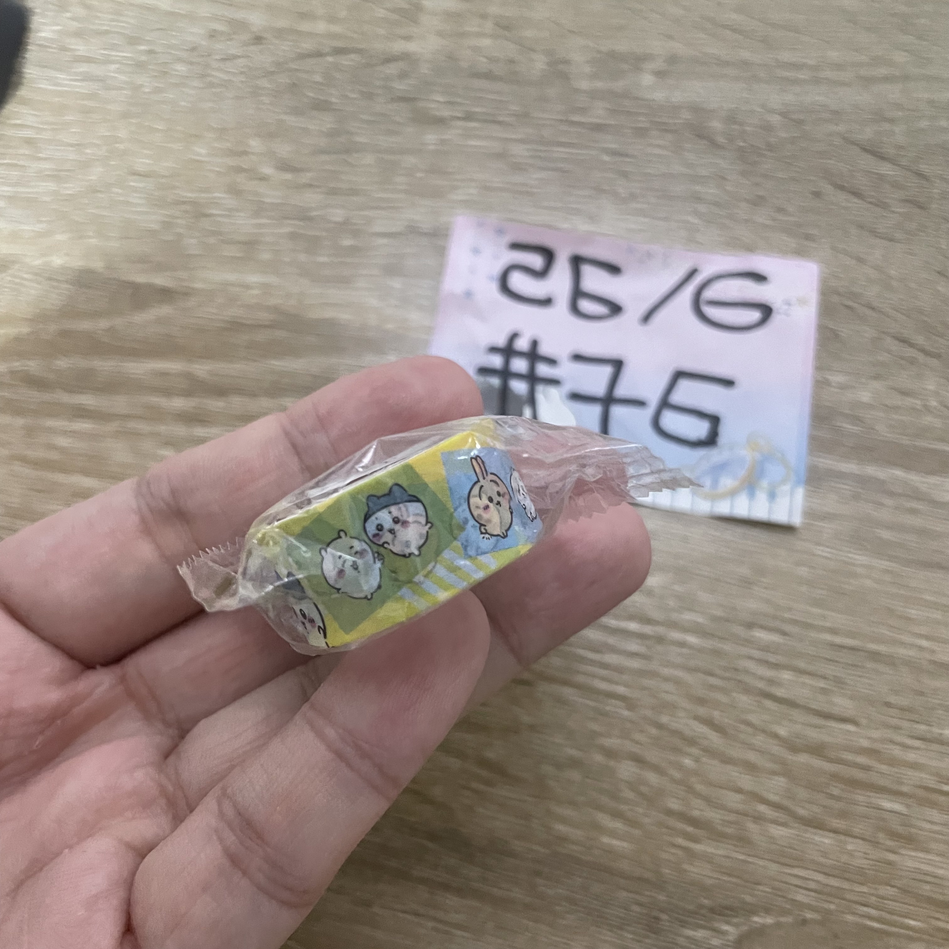 CHIIKAWA 黃 紙膠帶#76