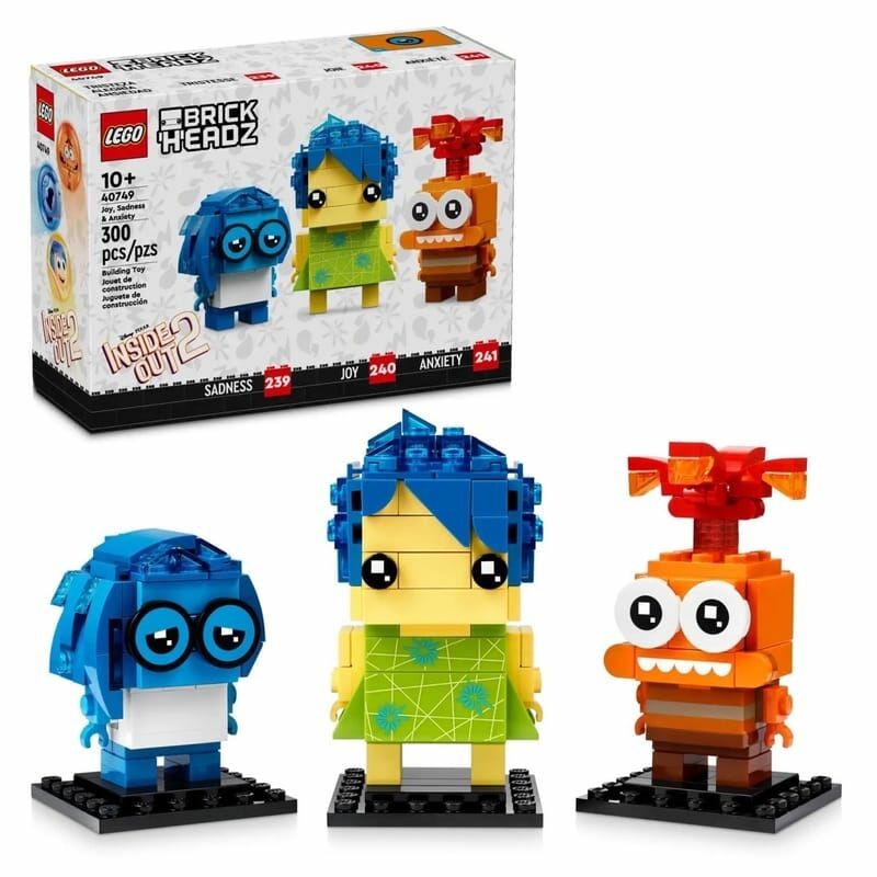 [飛米樂高積木專賣店] LEGO  40749 大頭系列 樂樂&憂憂&焦焦