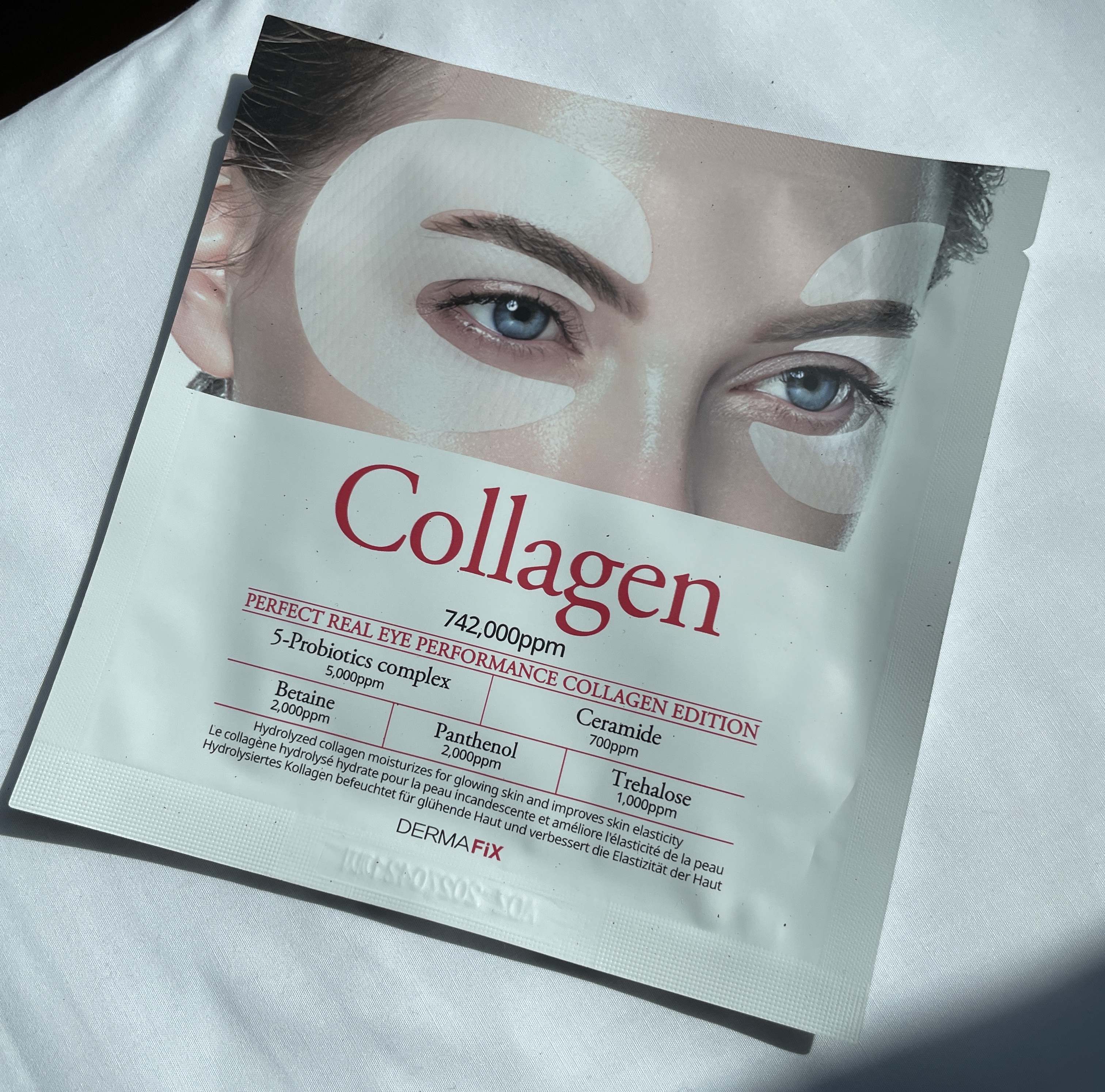 Dermafix 新品膠原蛋白眼膜 (一套5對)