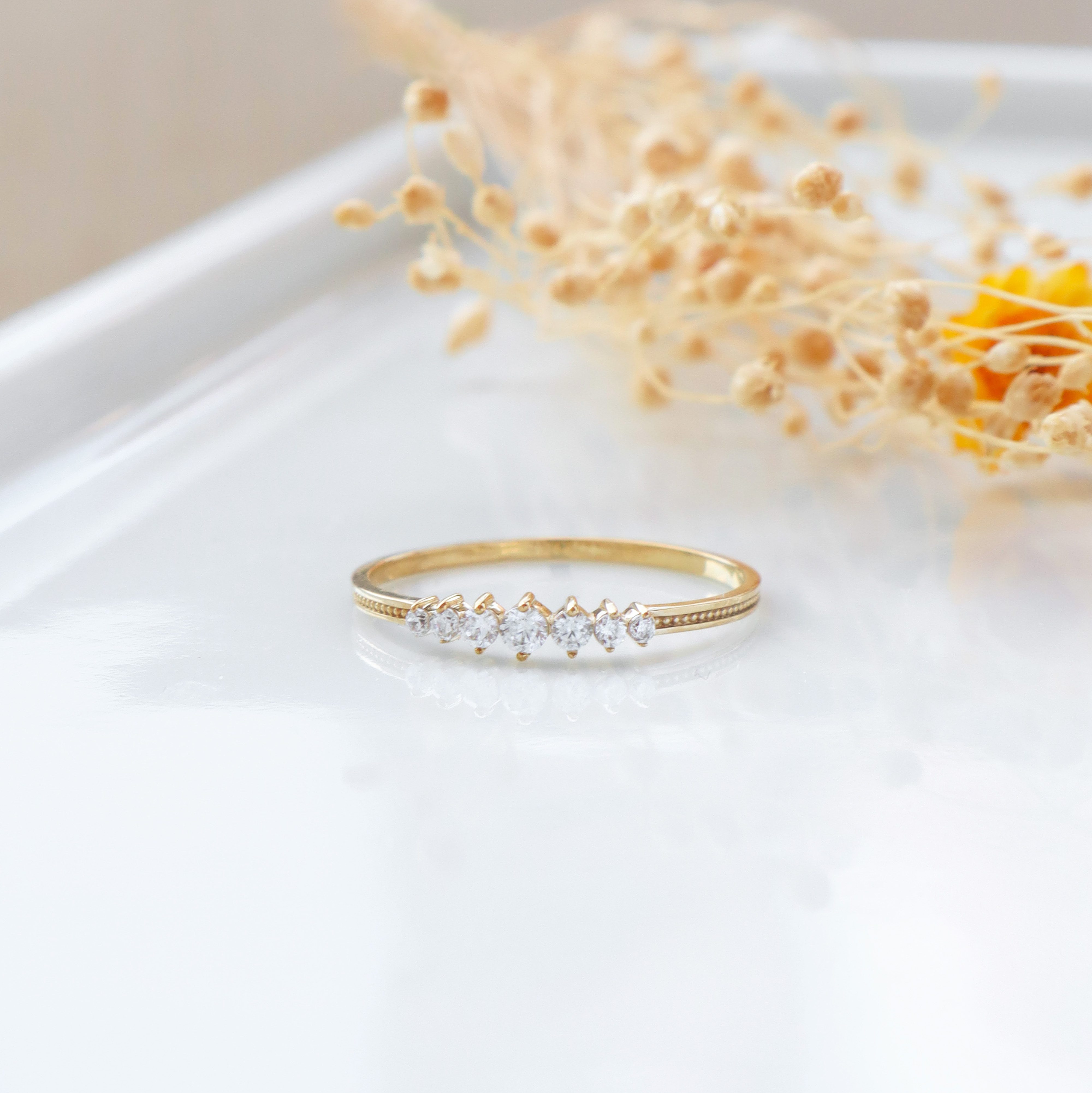 10K/微光悸動戒指