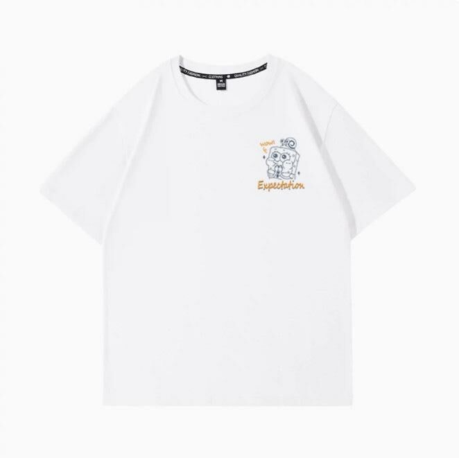 Summer Short Sleeve T-Shirt Jacket (White Small Expectation S-2XL Size) (Contact customer service to confirm the shipping size after placing an order)】