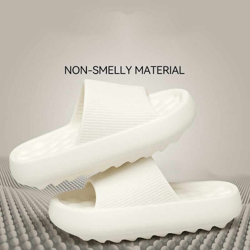 Home non-slip soft-soled slippers (35-40 sizes white) [Please contact customer service to confirm the shipping size after placing an order]]