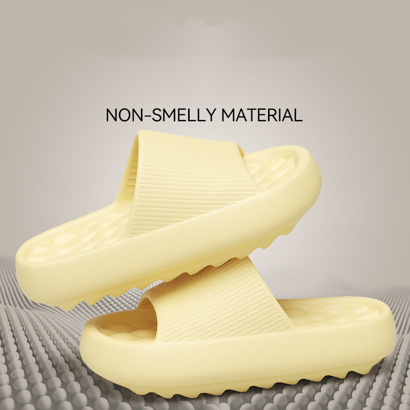 Home non-slip soft-soled slippers (35-38 size yellow) [Please contact customer service to confirm the shipping size after placing an order]]