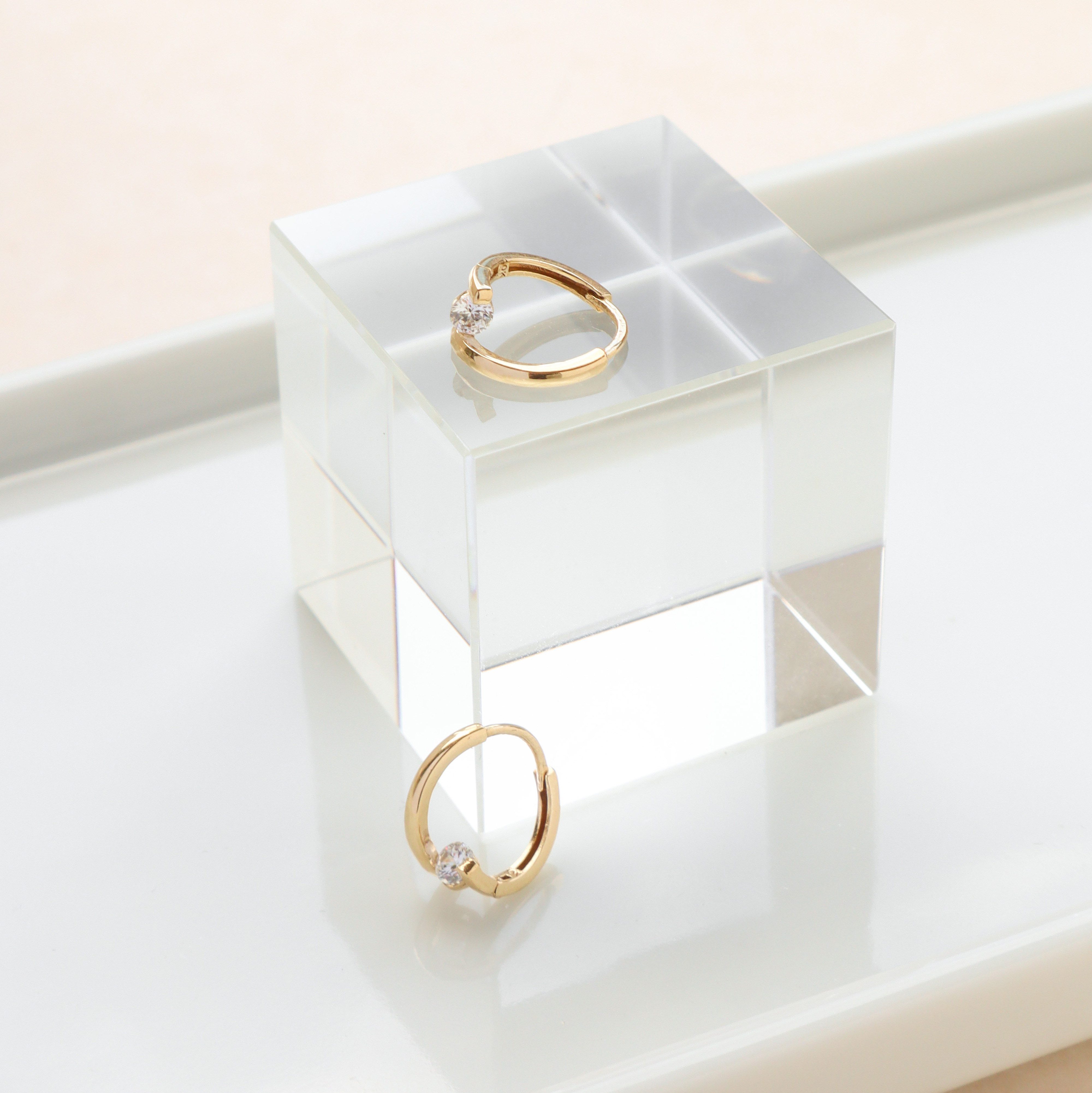 10K/一瞬流星耳環