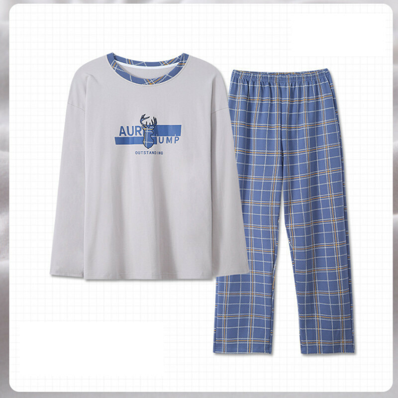 激抵長袖睡衣套裝【L-XXXL碼 R1015】【下單后聯絡客服確認發貨尺碼 】】