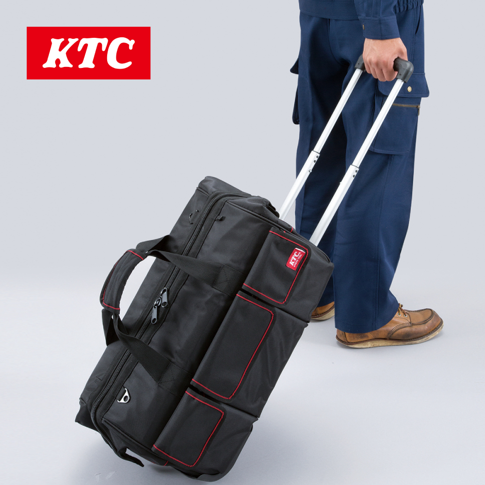 KTC Active Buddy 多功能拉桿式滑輪工具收納波士頓包 (附背帶)