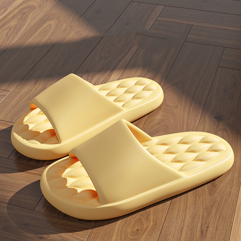 Home non-slip soft-soled slippers (36-41 size yellow) [Please contact customer service to confirm the shipping size after placing an order]]
