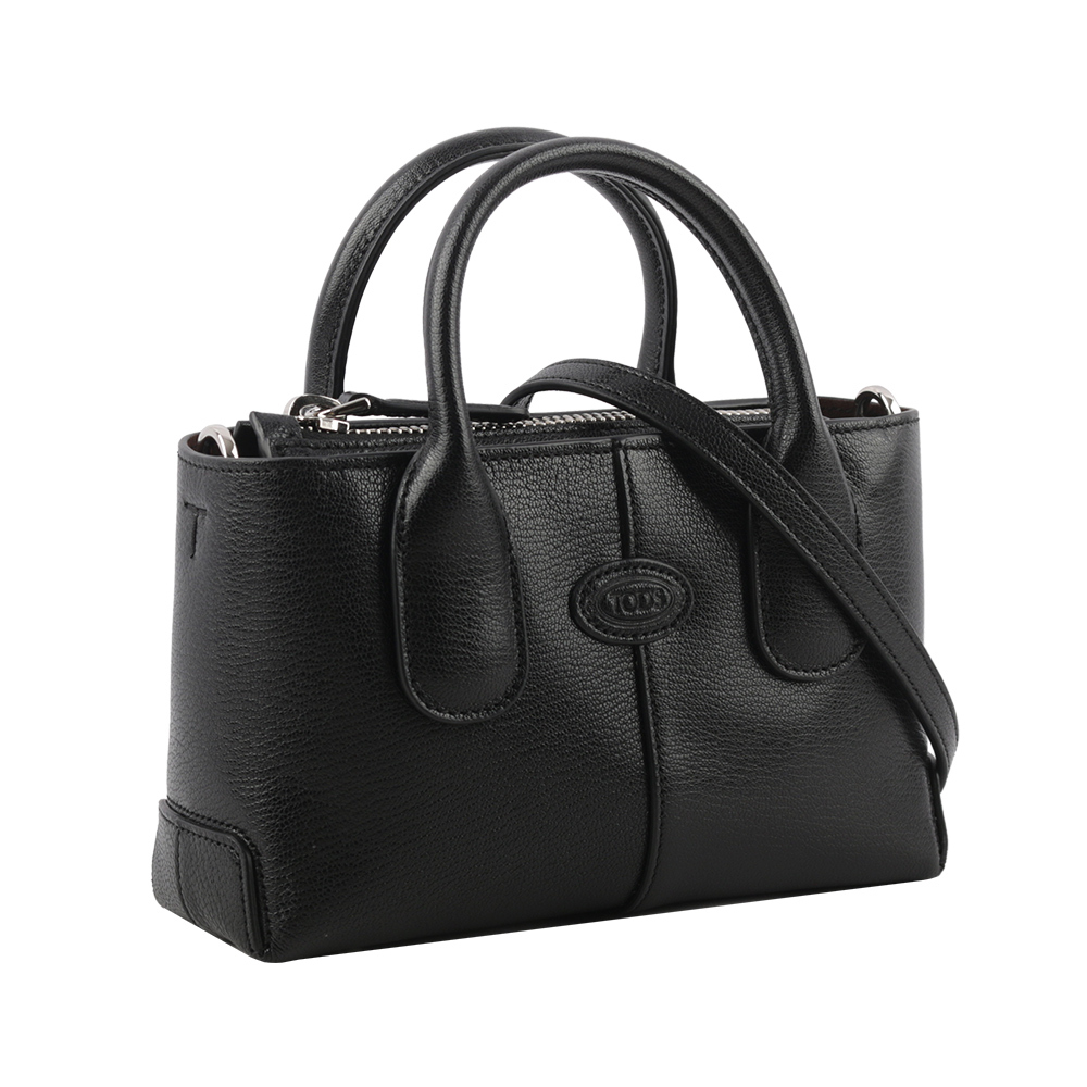 【TOD'S】Di Bag 小羊皮迷你手提/斜背二用包(黑色) XBWDBSC0100YKIB999