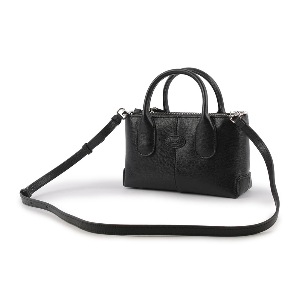 【TOD'S】Di Bag 小羊皮迷你手提/斜背二用包(黑色) XBWDBSC0100YKIB999