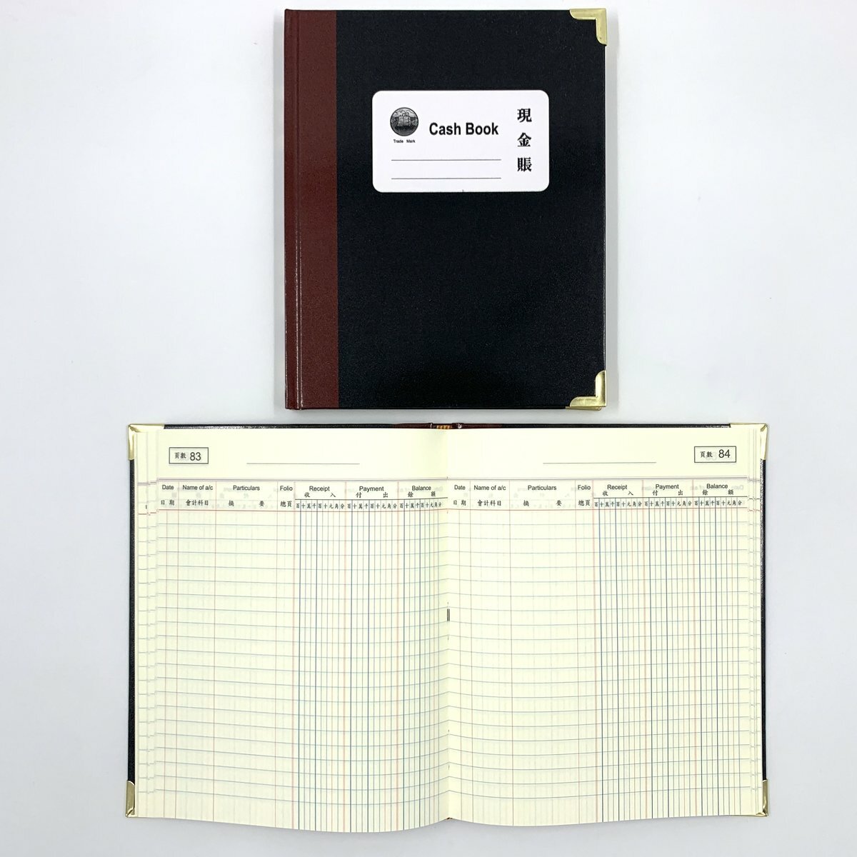 精裝硬皮 現金賬 - 1本