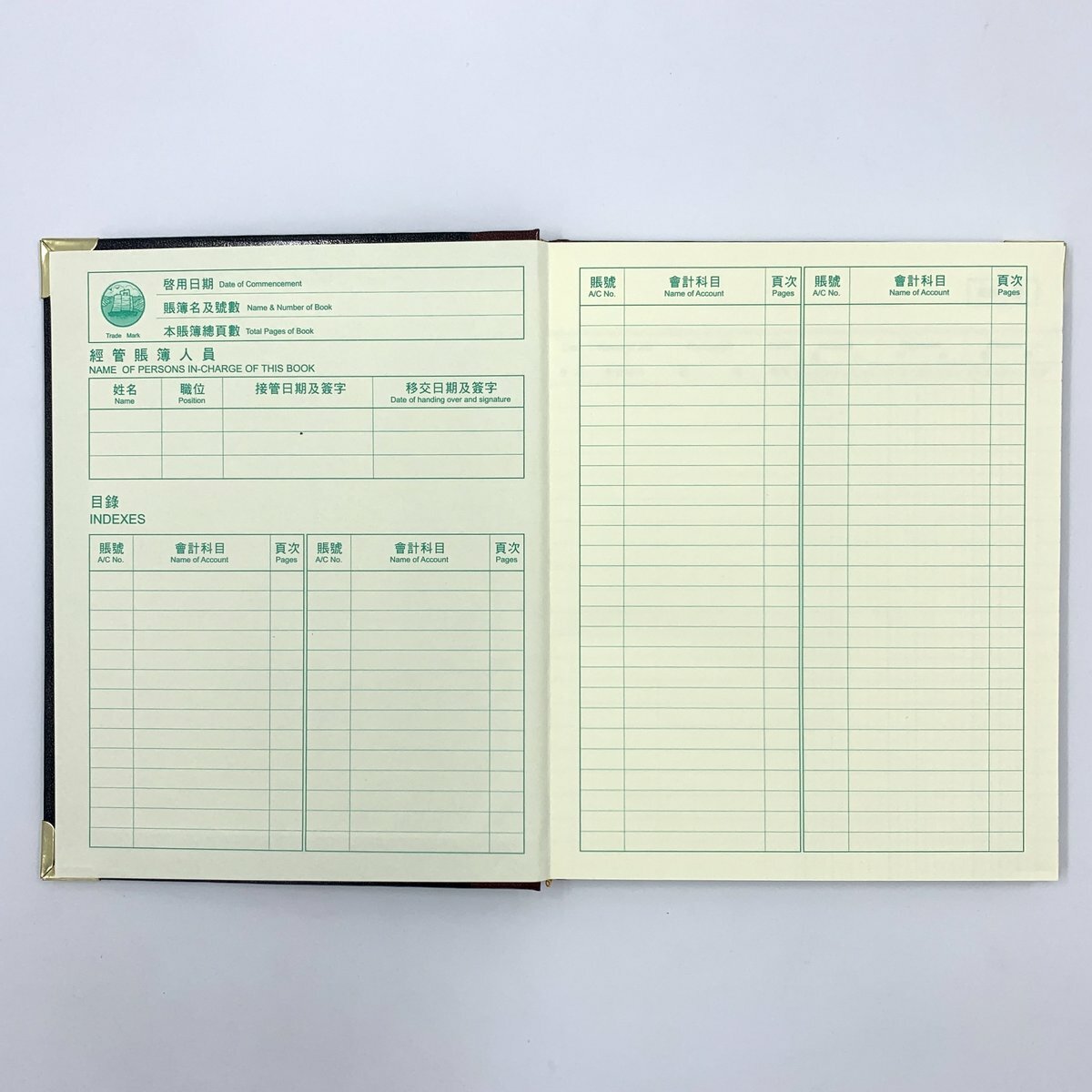精裝硬皮 現金賬 - 1本