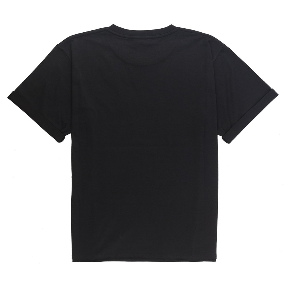 【YSL/Saint Laurent Paris】Logo 標誌棉質左岸T-Shirt(短袖)(黑色) XS/S/M/L 460876 YB2DQ 1000