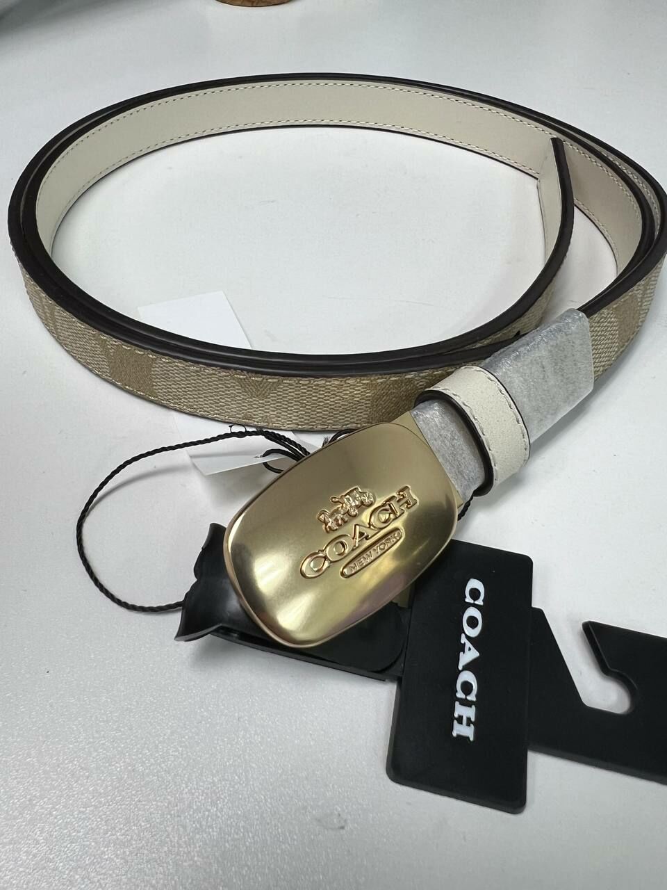 [S] COACH CP367 CTS SG ELIZA BELT,IMDQC ONE, 196395199716 (SCO779)