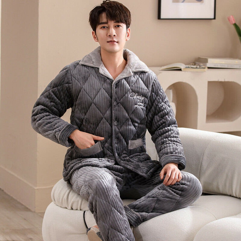 爆款加厚睡衣套裝【L-XXXL碼 TTB8902】【下單后聯絡客服確認發貨尺碼 】】