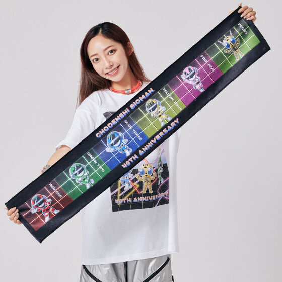 213744 Pbandai 預訂2024/8月 超電子バイオマン×AIKA ELECTRONICS　マフラータオル