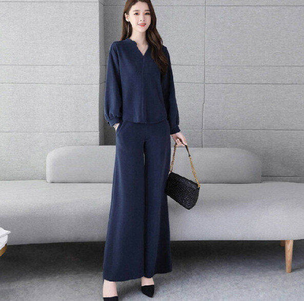 Fashionable casual long-sleeved suit [royal blue] (size: M-3XL) (contact customer service to confirm the shipping size after placing an order)】