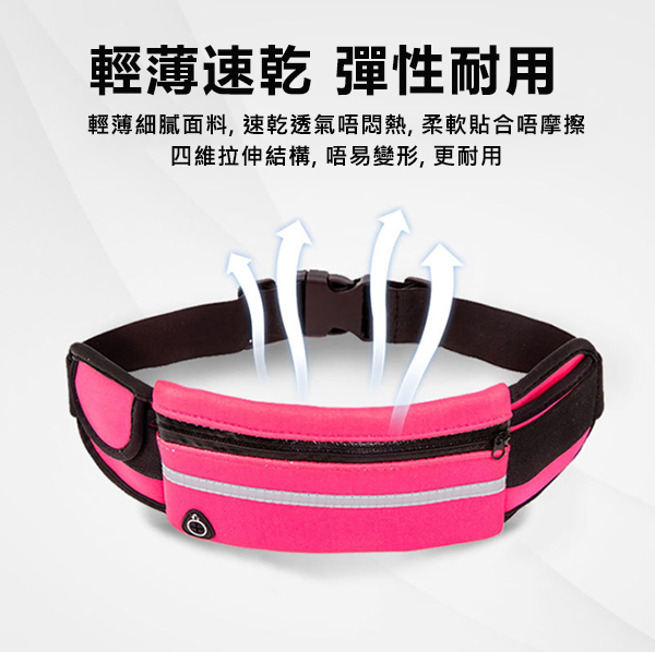 JK Korea wear-resistant waterproof unisex mobile phone running bag outdoor leisure cycling sports pocket (J0402)