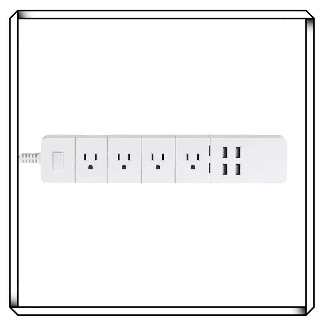 FAMMIX 菲米斯 3孔 4插 4埠 USB Wi-Fi 智能延長線 FM-WE01