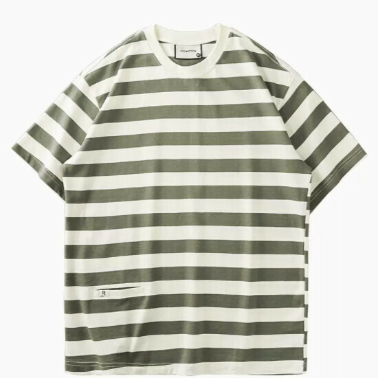 Loose casual short-sleeved T-shirt (S-2XL green) (contact customer service to confirm the shipping size after placing an order)】