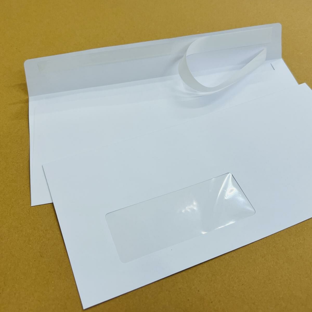 4.5 x 9.5 純白自貼(窗口)保密信封 - 20個 - 1包