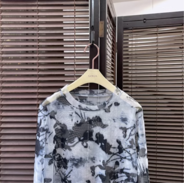 爆款防曬衣冰絲長袖t恤(水墨）（S-L）(下單後聯絡客服確認發貨尺碼)】
